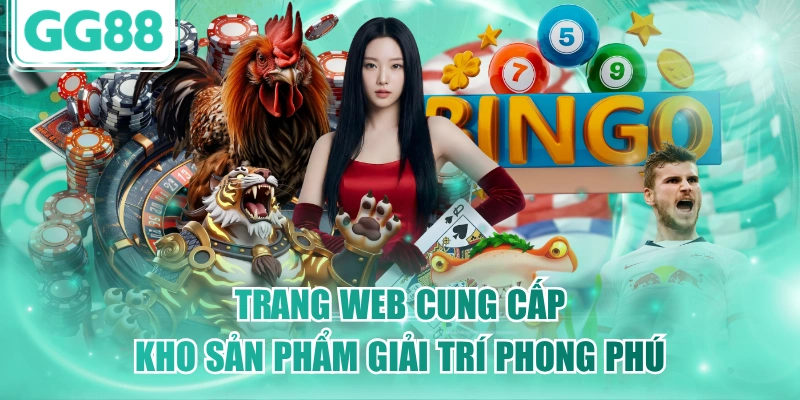Trang web cung cấp kho sản phẩm giải trí phong phú
