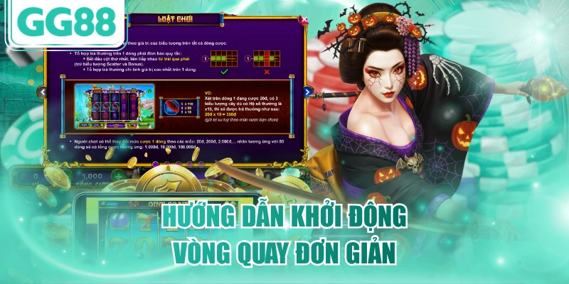 Hướng dẫn khởi động vòng quay đơn giản