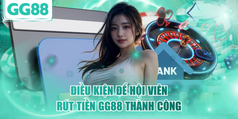 Điều kiện để hội viên rút tiền GG88 thành công